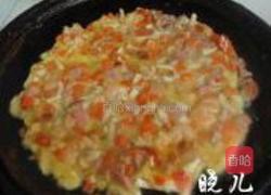 虾仁鸡蛋饼的做法图解7