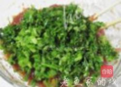 茴香羊肉饼的做法图解5