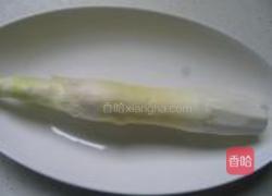 丽花茭白的做法图解1