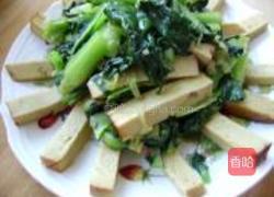油菜烧素鸡的做法图解8