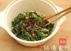 姜汁菠菜卷的做法图解8