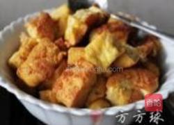 鱼籽烧豆腐的做法图解3