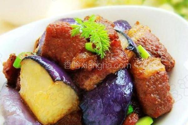 茄子烧牛肉