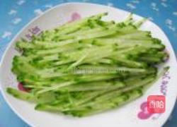 凉拌青萝卜丝的做法图解3