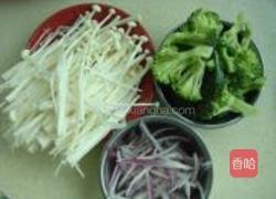 金针肥牛的做法图解3