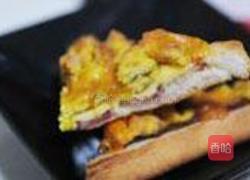 培根蛋焗吐司的做法图解9