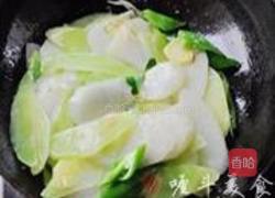 莴笋炒山药的做法图解4