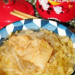 酸菜白肉炖粉条的做法[图]