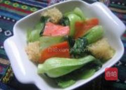 油菜银耳脆的做法图解8