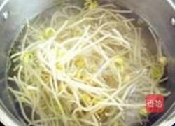 白灼豆芽茼蒿的做法图解4