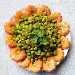 鲜虾豆米的做法[图]