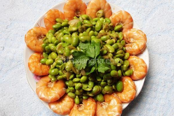 鲜虾豆米