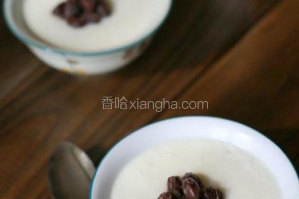 蜜豆奶羹