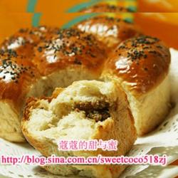 黑胡椒肉馅面包的做法[图]
