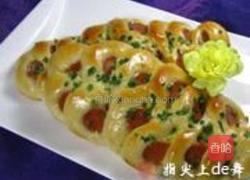 葱香火腿面包的做法图解13