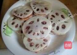 肉香藕盒的做法图解3