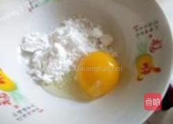 肉香藕盒的做法图解4