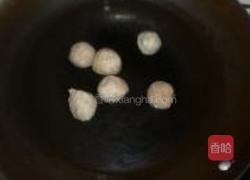 西洋菜牛肉丸汤的做法图解3