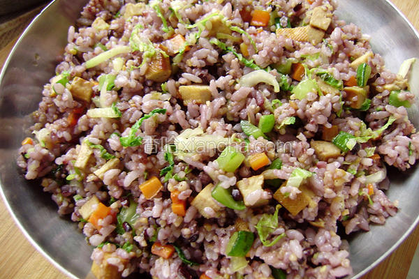 豆干炒饭