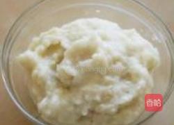 奶香玫瑰山药泥的做法图解3