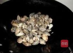 清炒花蛤的做法图解3