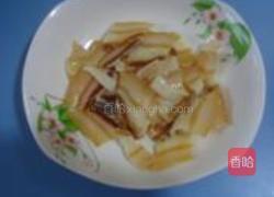 腊味炒芥兰的做法图解2