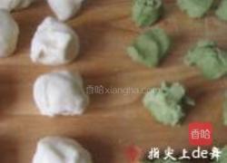 南瓜椰蓉抹茶酥的做法图解8