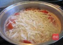 鸡蛋番茄乌冬汤面的做法图解5