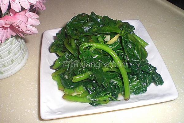 清炒豆腐菜