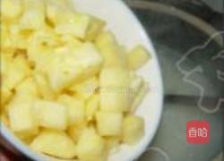 菠萝煲粥的做法图解4