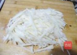 清炒藕丝的做法图解4