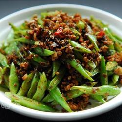 芽菜肉末炒四季豆的做法[图]