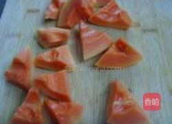 木瓜红枣花生饮的做法图解1