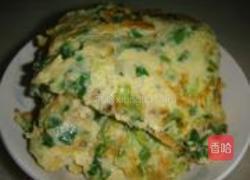 小葱煎鸡蛋的做法图解8