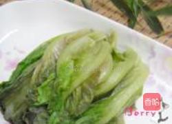 蒜香生菜的做法图解5