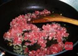 肉末粉丝菠菜的做法图解5