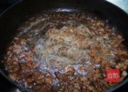 肉末粉丝菠菜的做法图解6