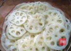凉拌藕片的做法图解4