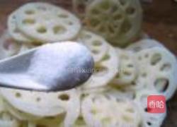 凉拌藕片的做法图解5