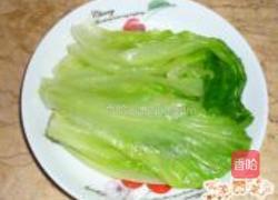 蚝油生菜的做法图解2