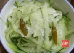 糖醋黄瓜的做法图解4