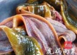 辣炒鳝片的做法图解1