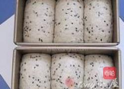 芝麻黄油土司的做法图解13