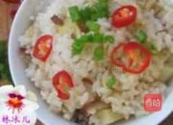 腊肉土豆焖饭的做法图解6