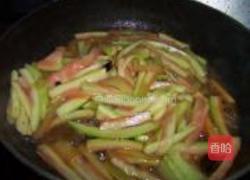 酸辣西瓜皮的做法图解5