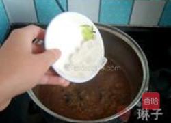 核桃木耳粳米粥的做法图解5