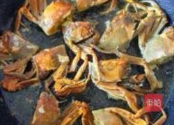 毛蟹炒年糕的做法图解8