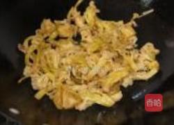 小炒腌花菜的做法图解3