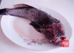 红烧虎头鱼的做法图解1