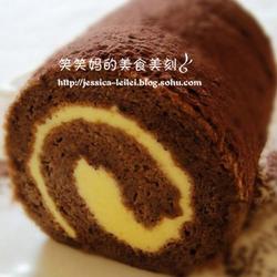 巧克力蛋糕卷的做法[图]
